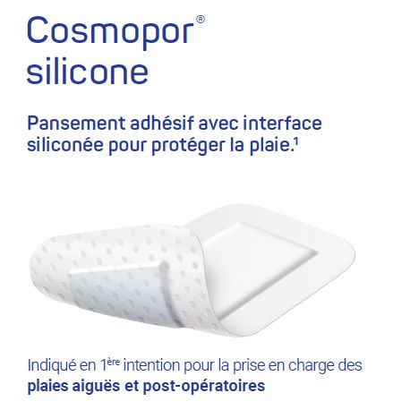 Cosmopor® Silicone 7,2x5 cm P10 LPPR