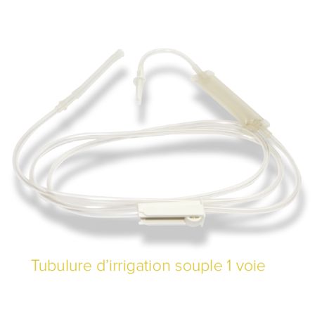 NEORIG Tubulure d'irrigation 1 voie (souple)