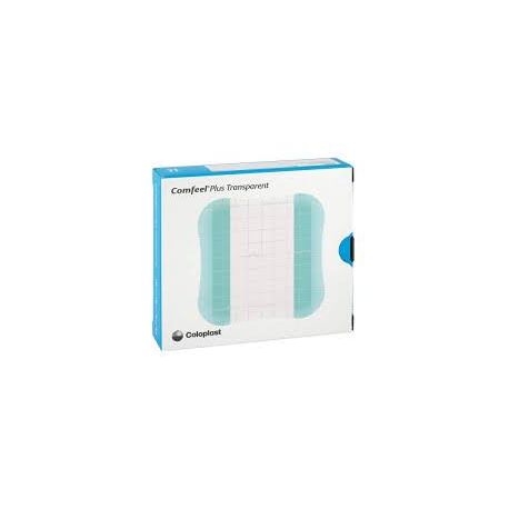 COMFEEL+ TRANSP.10X10 Comfeel® Plus Transparent - Boîte de 10 pansements hydrocolloïdes - 10 X 10 cm