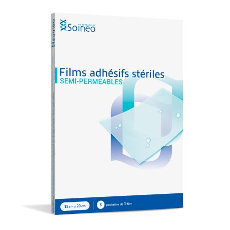 FILMS ADHESIFS PU STERILES - 15cm x 20cm /5