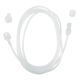 PROLONG PE/PVC M/F 1mm longueur 10cm + bague mobile