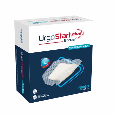 URGOSTART PLUS BORDER Multisites 10 x 12 cm boite de 16 pts