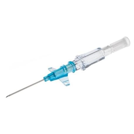 CATHETER COURT BD INSYTE W 22G 25 mm en vialon radio-opaque avec ailettes